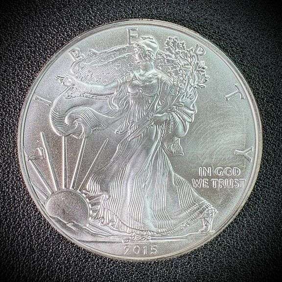 2015 American Eagle Silver Dollar $1 Fine