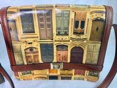 (2) Patricia Nash Leather Satchels Bag Purses