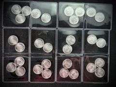 (30) Silver Buffalo Rounds 1/10 Troy Oz Each 3 Oz Total