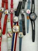 (24) Vintage Watches Disney, Political, Timex