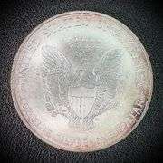 2000 American Eagle Silver Dollar $1 Fine