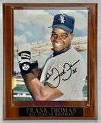 SIGNED Frank Thomas White Sox All Star 8x10 Photo Plaque AUTO