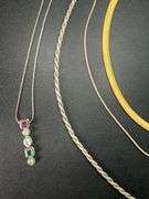 (6) Sterling Silver Necklaces & Chains