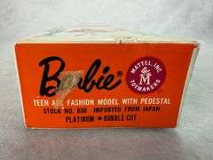 Vintage Mattel Barbie 850 Fashion Model Red Swimsuit