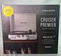 Crosley Cruiser Premier Portable Turntable Bluetooth