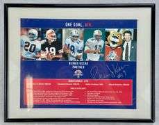 SIGNED Bernie Kosar Framed Photo AUTO