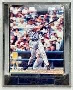 SIGNED Cal Ripken Jr. Orioles Iron Man 8x10 Photo Plaque w/ COA AUTO