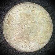 1922 Peace Silver Dollar $1