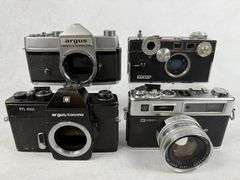 (4) Argus & Yashica Cameras/Bodies