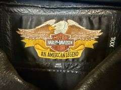 Harley Davidson Leather Motorcycle Jacket XXXL