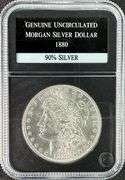 1880 Uncirculated Morgan Silver Dollar $1 PCS