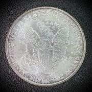 2002 American Eagle Silver Dollar $1 Fine