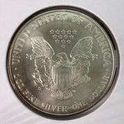 1995 American Eagle Silver Dollar $1 Fine