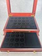 Sacagawea Dollars Wooden Display Case