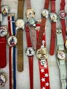 (24) Vintage Watches Disney, Political, Timex