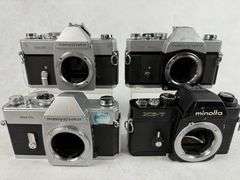 (4) Mamiya Sekor & Minolta Camera Bodies