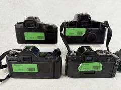 (4) Canon & Konica Camera Bodies