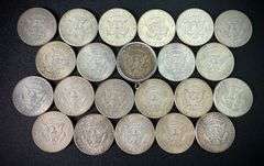 (22) 1964 Kennedy Silver Half Dollars Halves 50c $11 FV