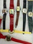 (17) Vintage Watches Disney, Mickey Mouse, Snow White