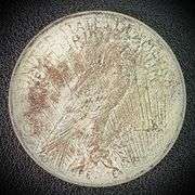 1922 Peace Silver Dollar $1