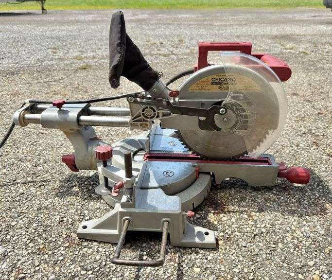 Chicago Electric 10" Compound Slide Miter Saw 8199