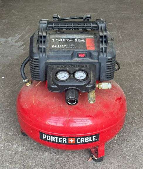 Porter Cable 150 PSI 6 Gallon C2002 Air Compressor
