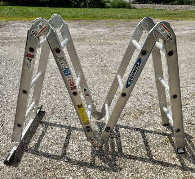Werner M1-6-12 6' Type I Folding Multi Ladder
