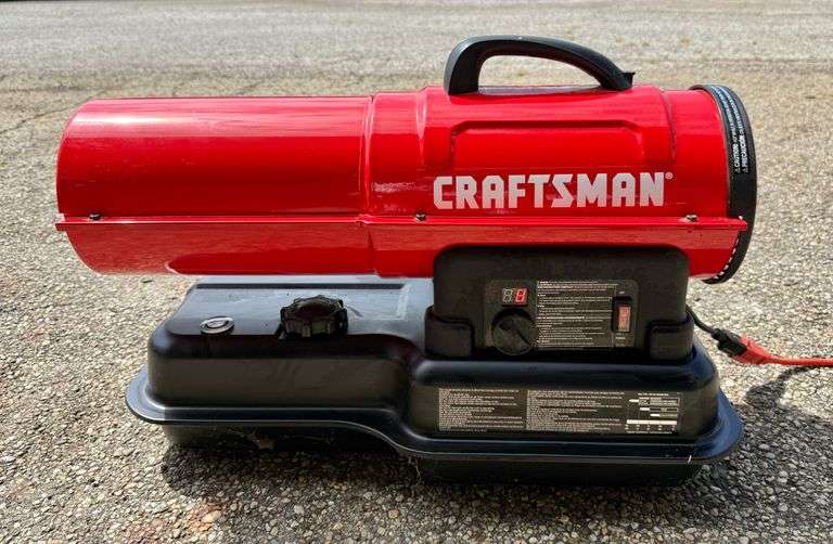 Craftsman 80,000 BTU Forced Air Kerosene Diesel Construction Portable Heater