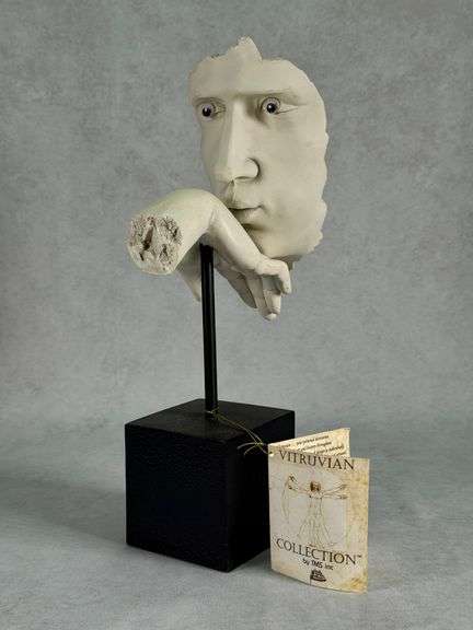 Vitruvian Collection Kissing The Hand Sculpture Statue