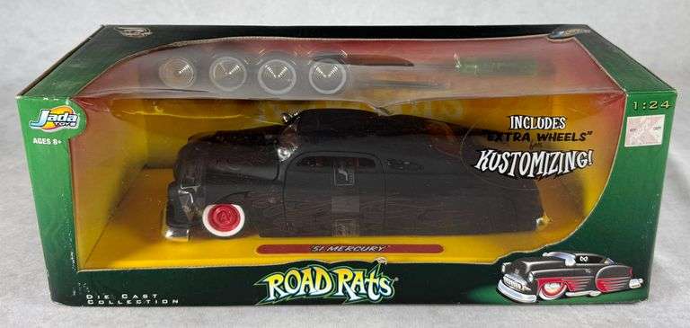 Jada Toys Road Rats Die Cast Collection '51 Mercury, 1:24 Scale