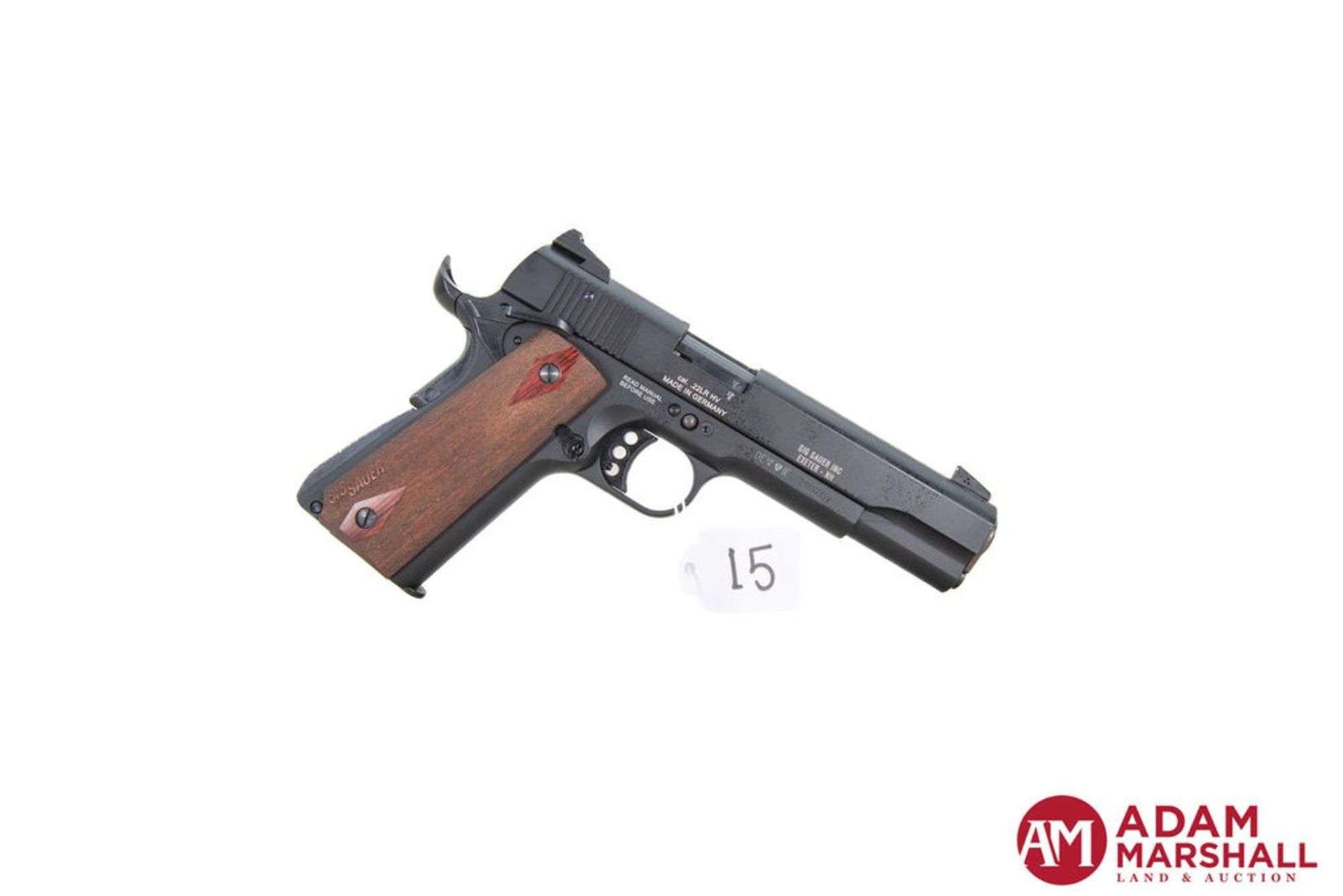 Sig Sauer Model 1911-22 Pistol - 22 LR HV - SN: T185035 - Adam
