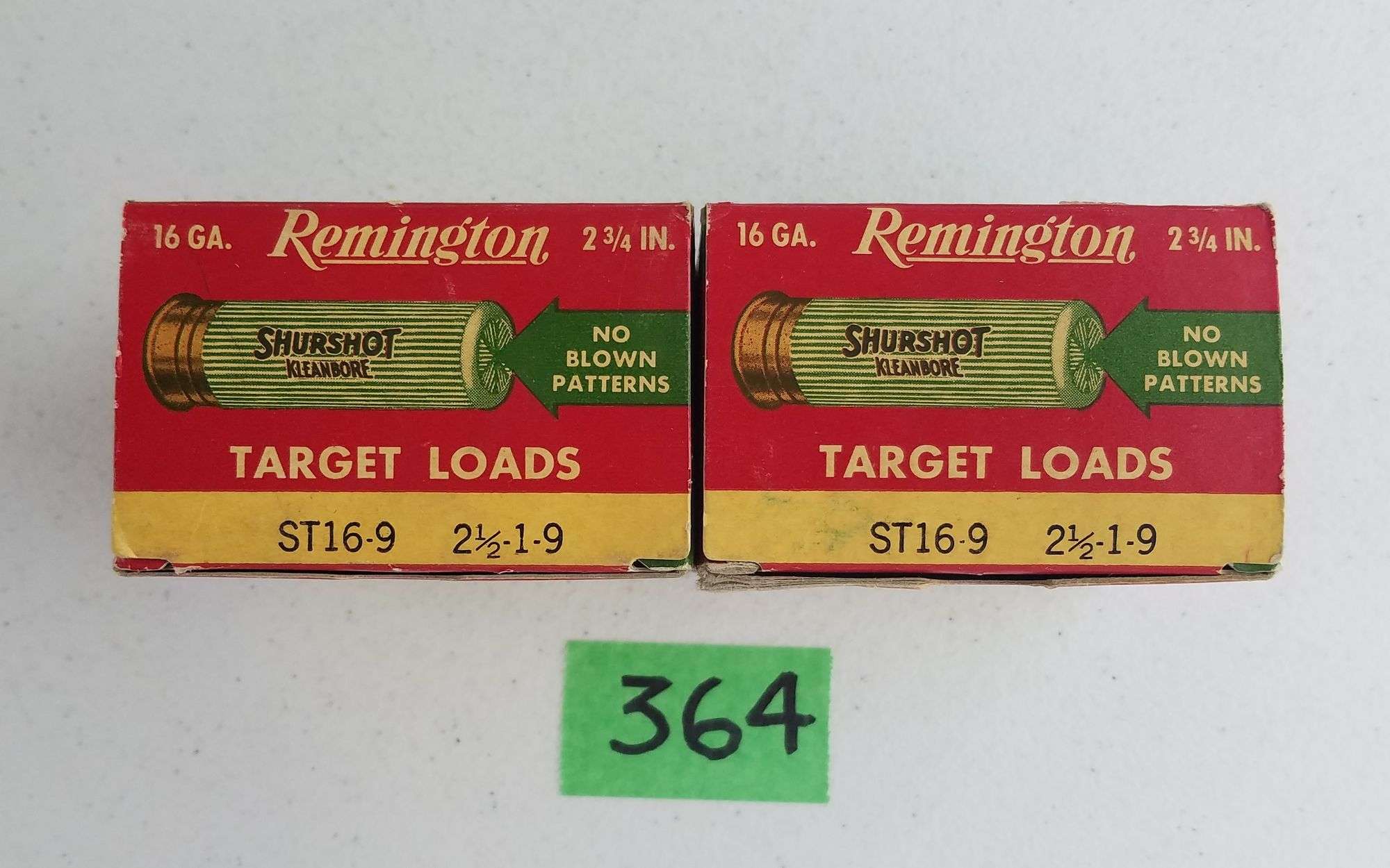 Vintage Remington Shurshot Kleenbore Target Loads - 16 GA, 2