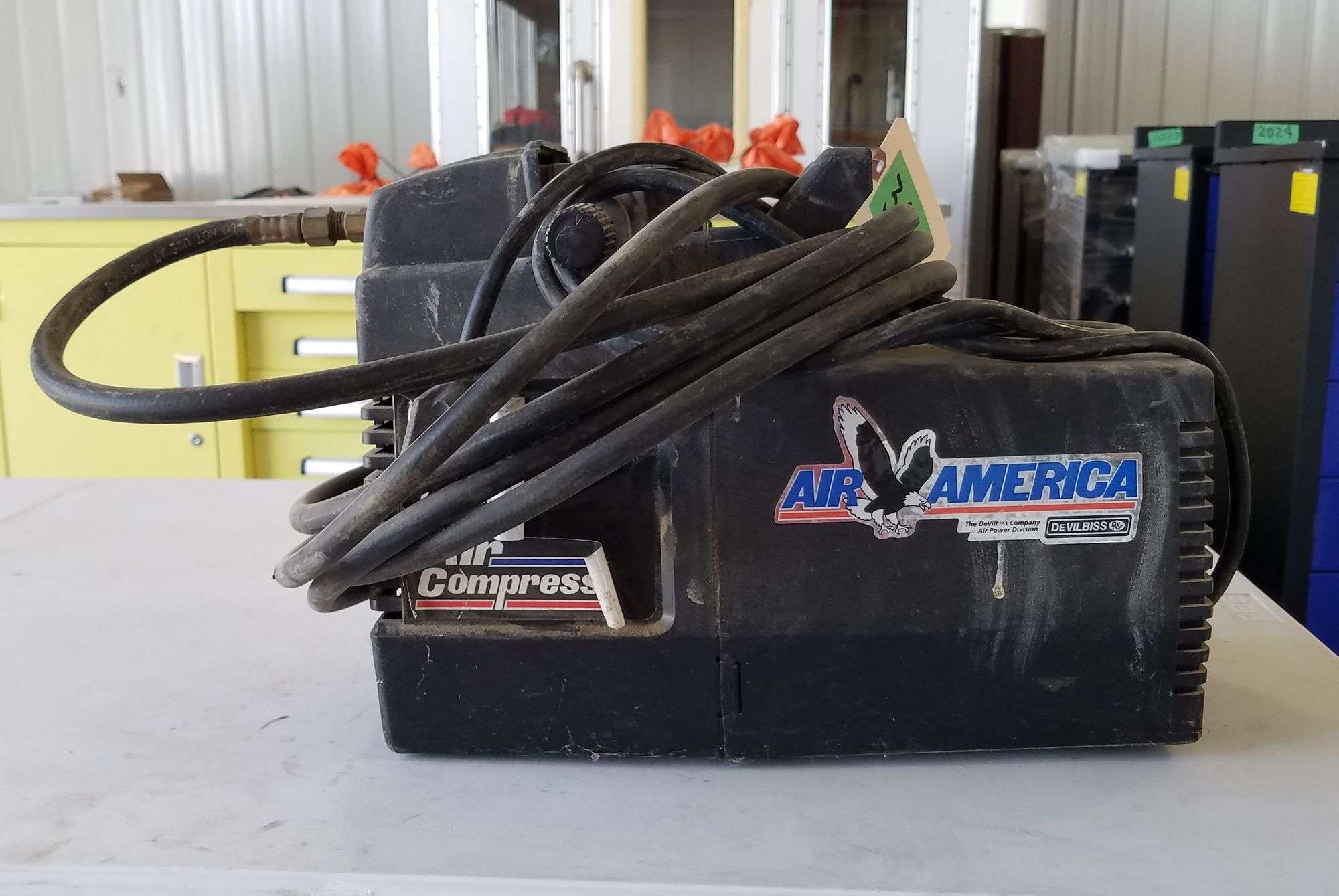 Air America Air Compressor - 1 HP - Adam Marshall Land & Auction, LLC