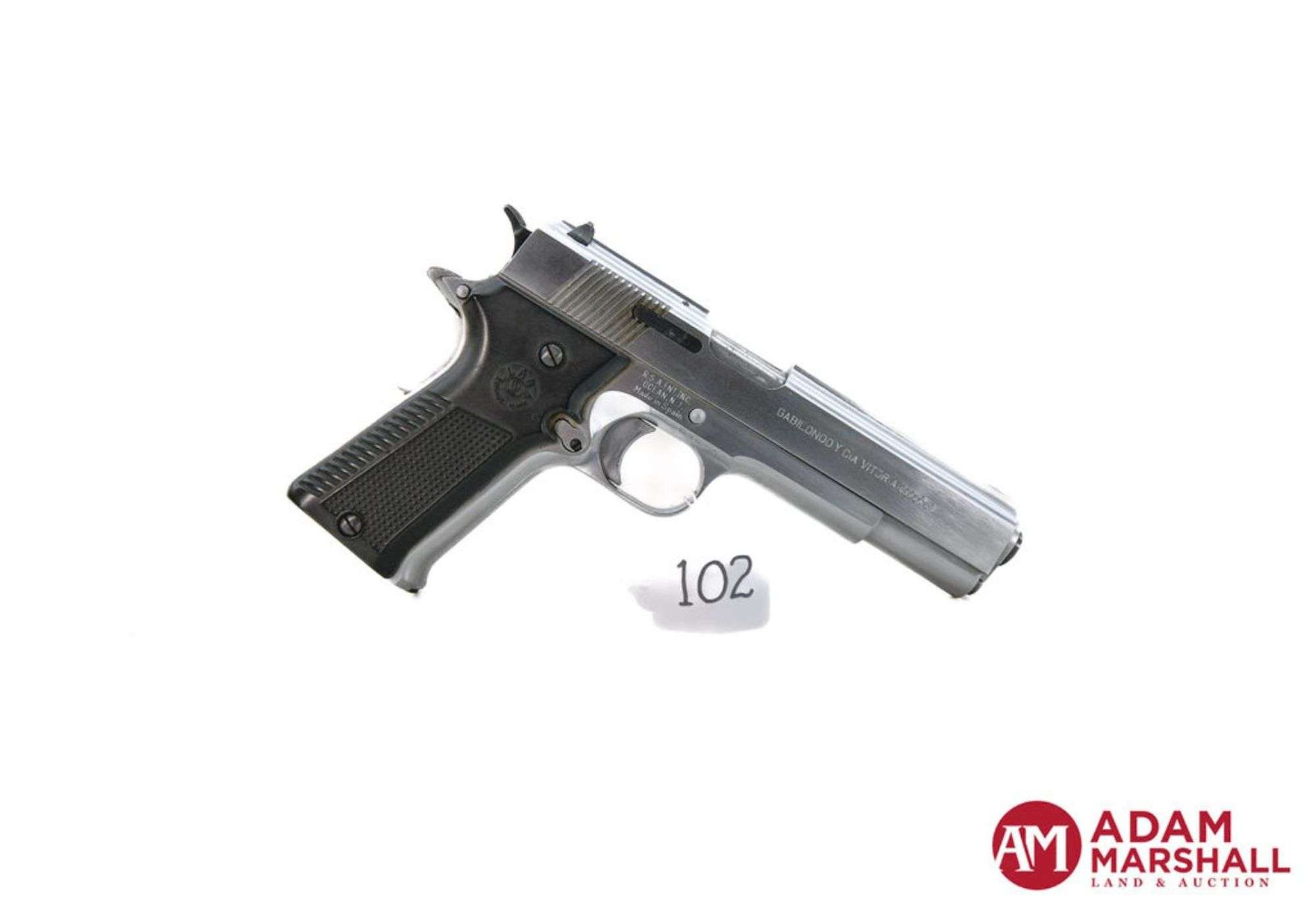 Llama Model IXA Pistol - 45 ACP - SN: C36565 - Adam Marshall Land