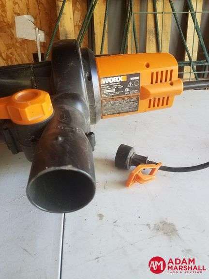thumbnail image 2 of 3-in-1 Electric Leaf Blower Mulcher Vacuum With Collection System - Worx WG509 Style 2 of 5