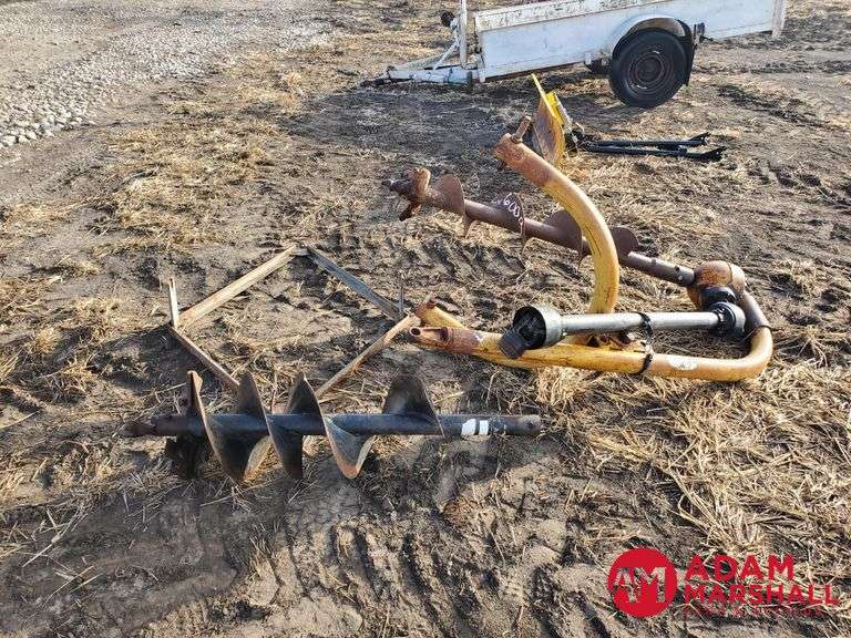 Farm Star Post Hole Digger for Tractor, 3PT Adam Marshall Land