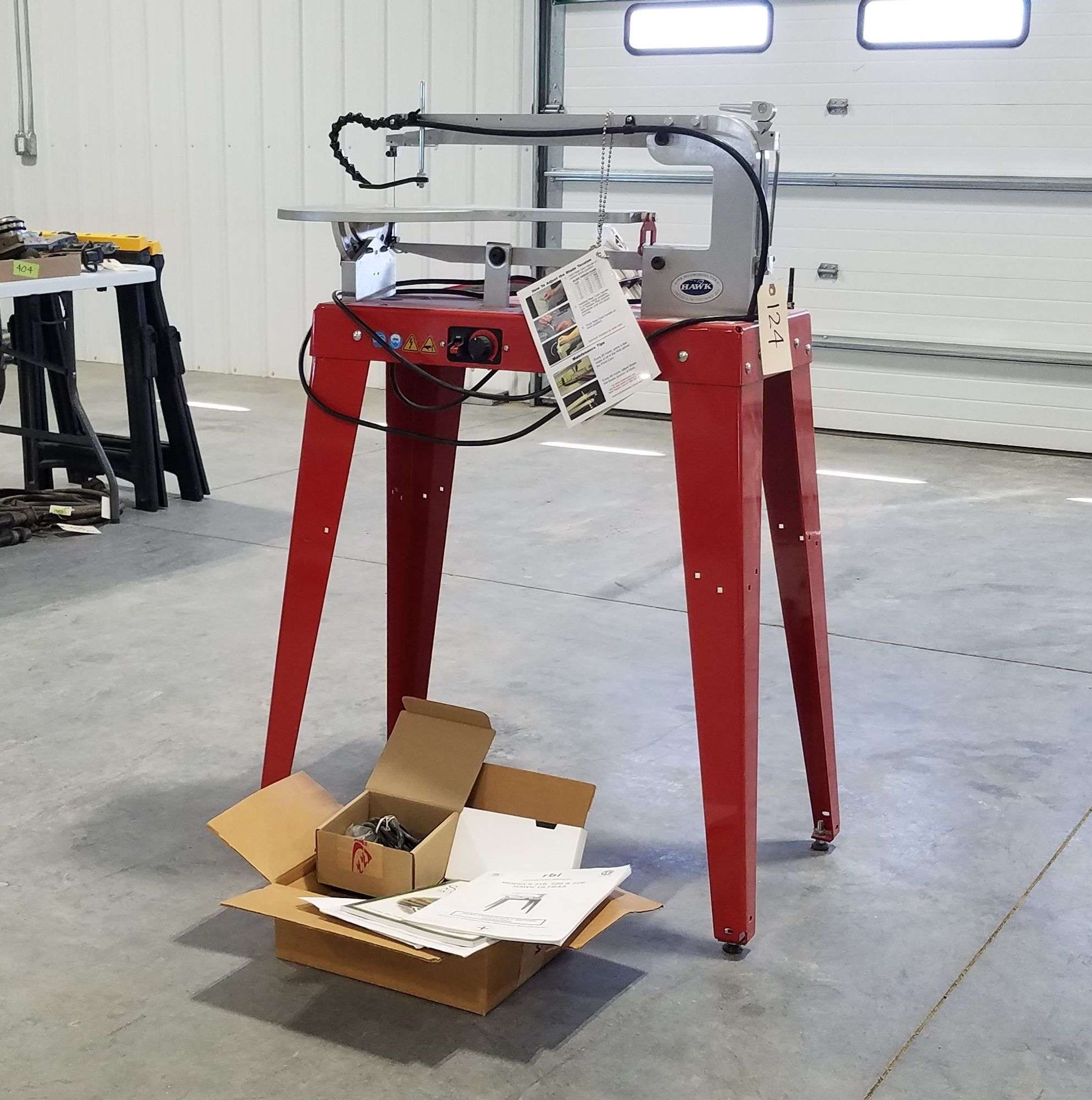 Hawk Model 220 VS Dura-Torque 2.0 Precision Scroll Saw W/Stand