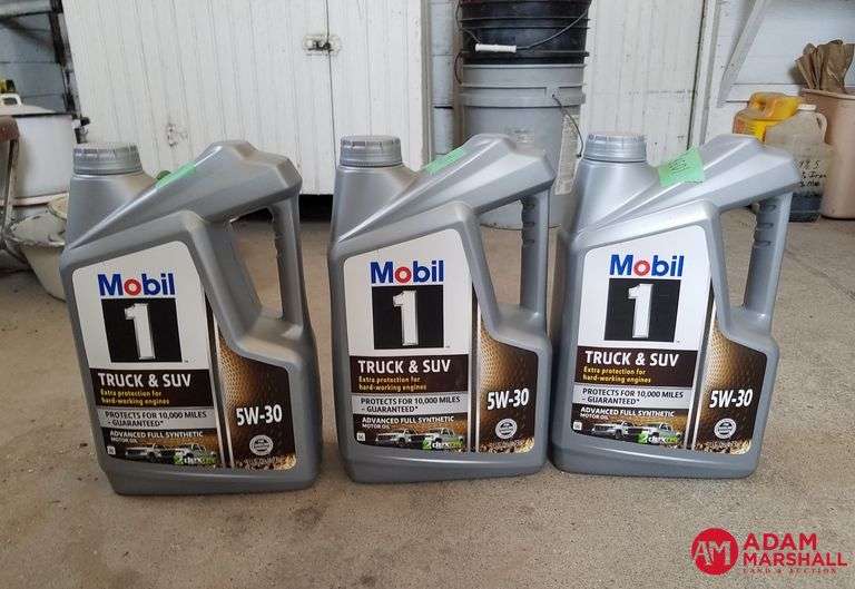 Mobil 1 Truck & SUV 5W30 Oil (3 X 5 Qts) Adam Marshall Land
