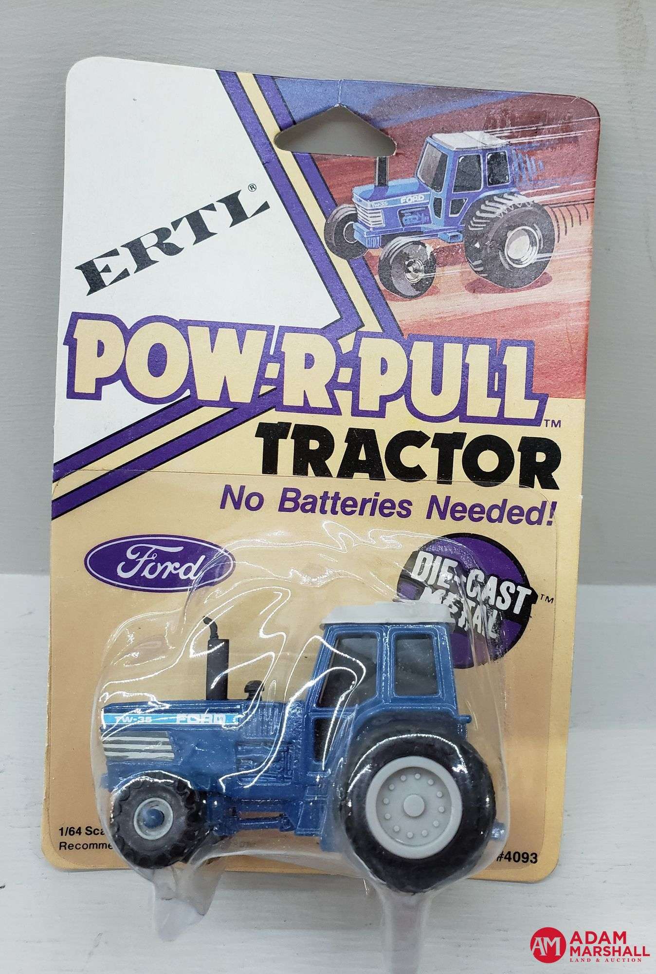 ERTL Vintage Vehicles 1/43 Ford 8N #2512 and Pow-R-Pull Ford