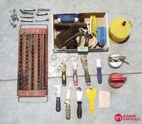 Assorted - Socket Rack, Putty Knives, Suction Cup Lifters, Brushes ...