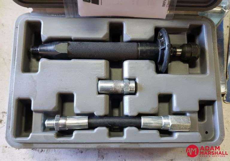 Lincoln Impact Fitting Cleaner Kit & No. 3 Hinges NIB Adam Marshall Land & Auction, LLC