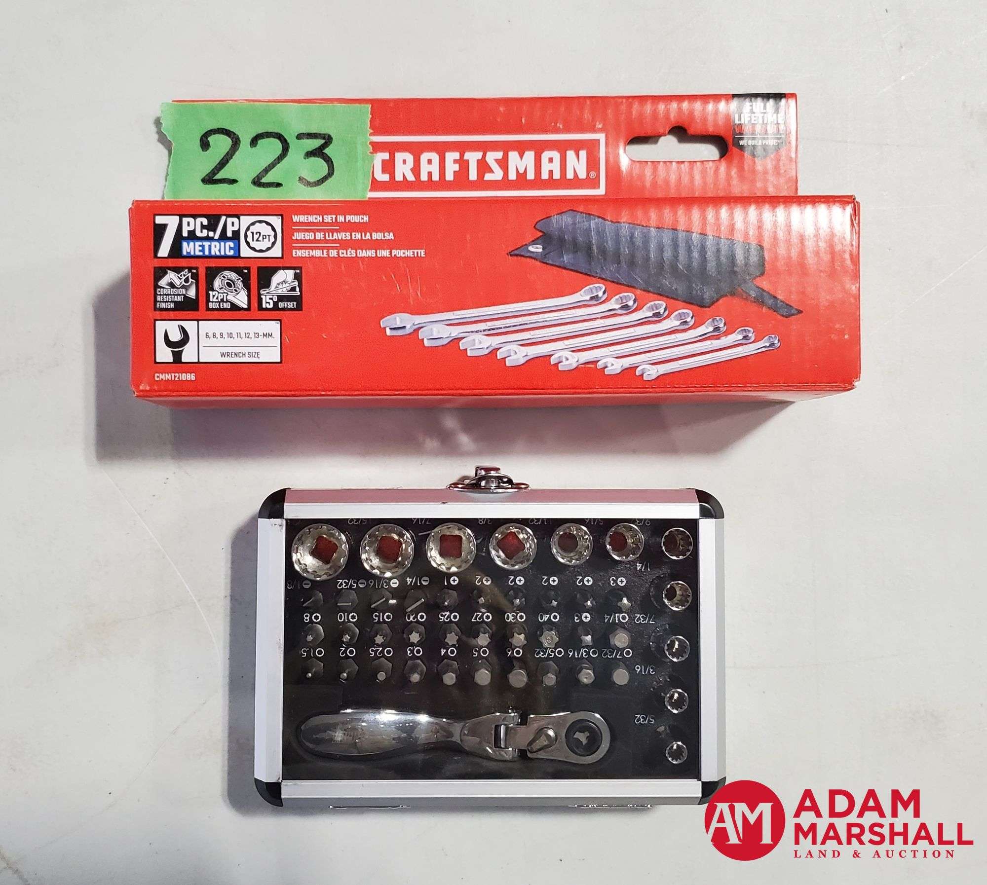 Craftsman Metric Wrench Set (7 Pc) & Performax Mini Ratchet Set