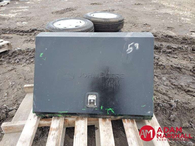 John Deere 36" Tool Box Adam Marshall Land & Auction, LLC