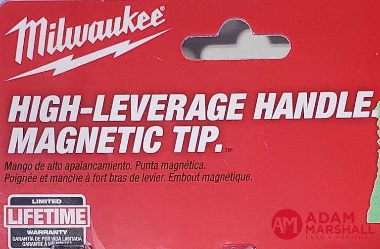 Milwaukee Screwdriver Set (10 Pc) NIB Adam Marshall Land & Auction, LLC