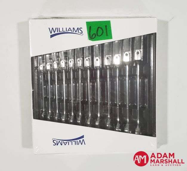 🔧 Williams 12pc Metric Reversible Ratcheting Wrench Set - 8mm-19mm Combo Head