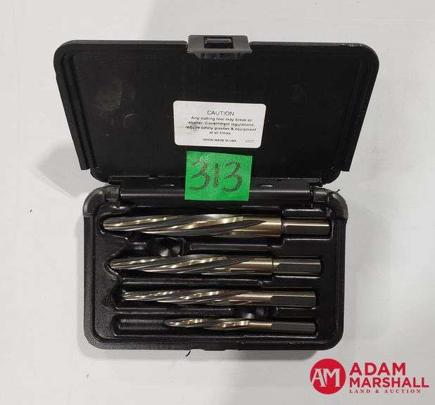 Norseman Hi-Tungsten Car Reamer Bit Set 4pc 5/16 To 1/2 Fast Spiral SMCR4FS USA