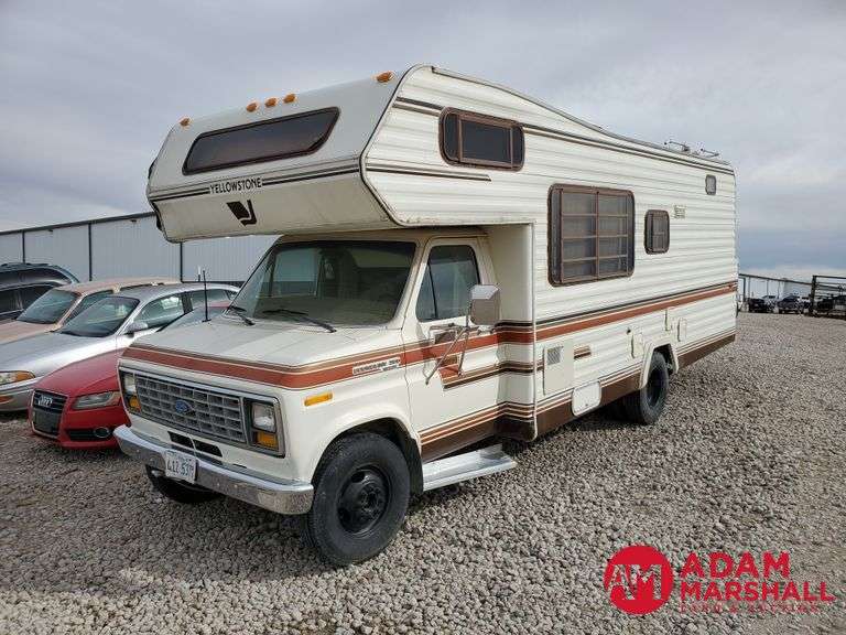 1985 Ford E-Series RV/Camper - Gasoline - Adam Marshall Land & Auction, LLC
