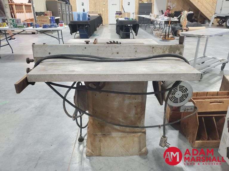 Darra James Lumber Yard Table Saw. Wired for 220V Adam Marshall Land