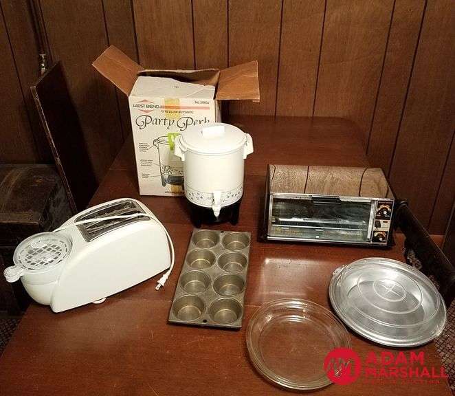 Muffin Tins, Party Perk, Toaster Oven, Pie Plates & More Adam