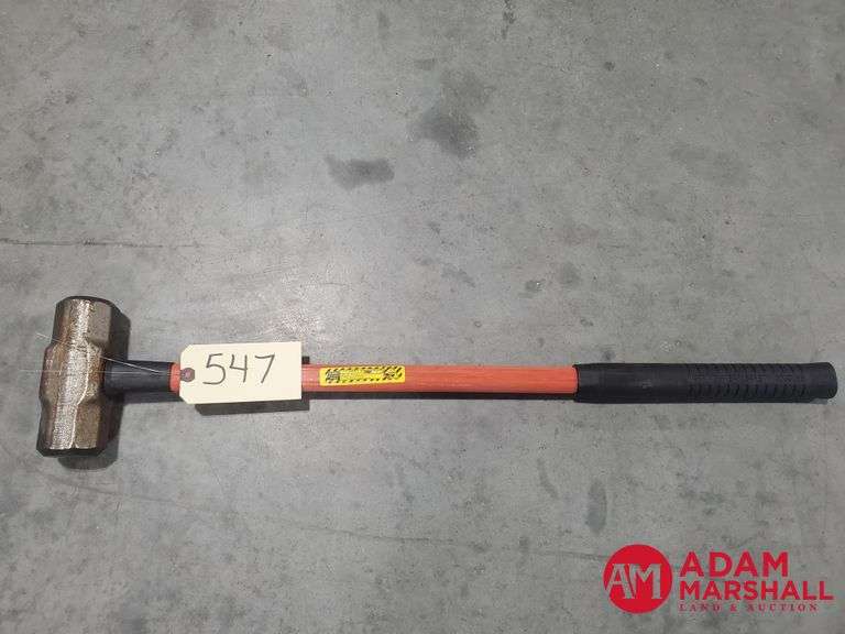 USA Made Sledge with Rubber Grip Handle Adam Marshall Land & Auction, LLC